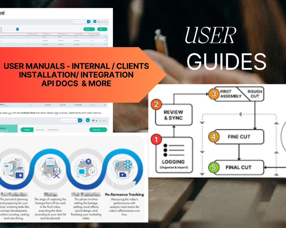 Developing User manual for a SaaS products
User Guide Writing
Process Documentation
Technical Writing
SaaS
Finance